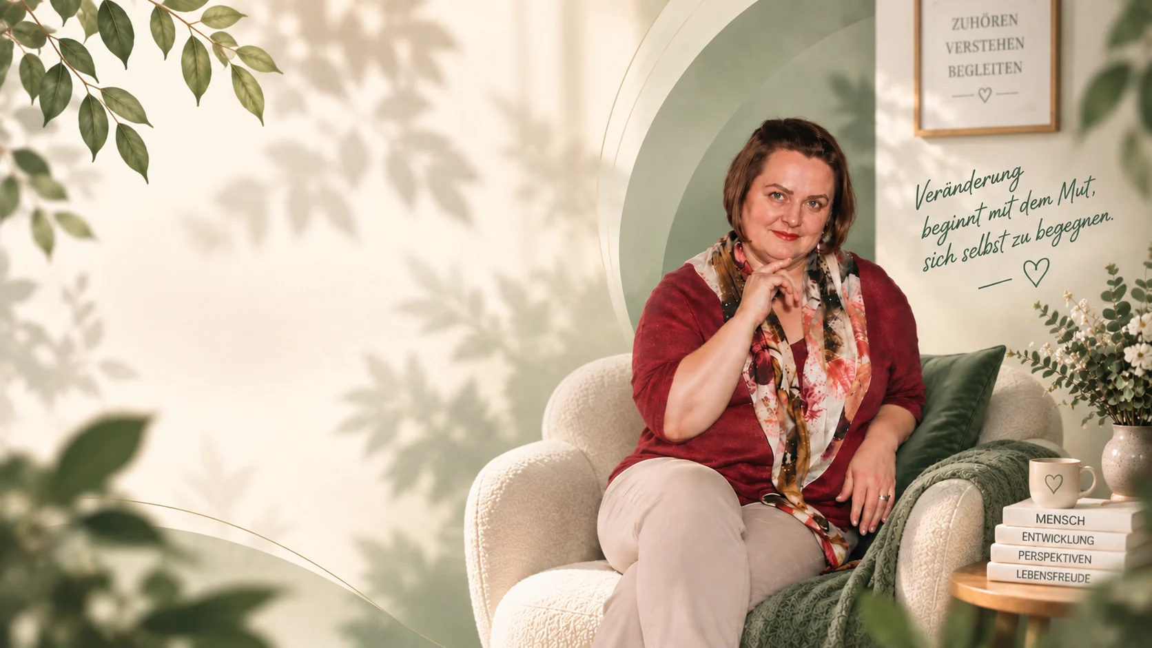 Maryna Ariefieva-Dobrovolska in ihrer Praxis in Lohne (Oldenburg)