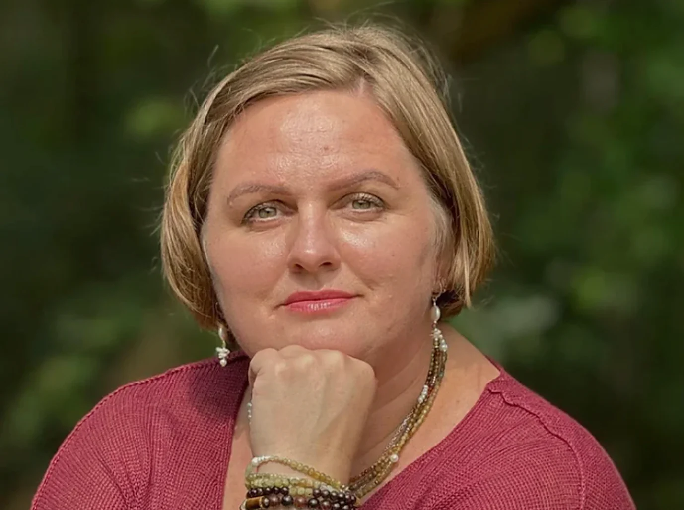 Porträt von Maryna Ariefieva-Dobrovolska